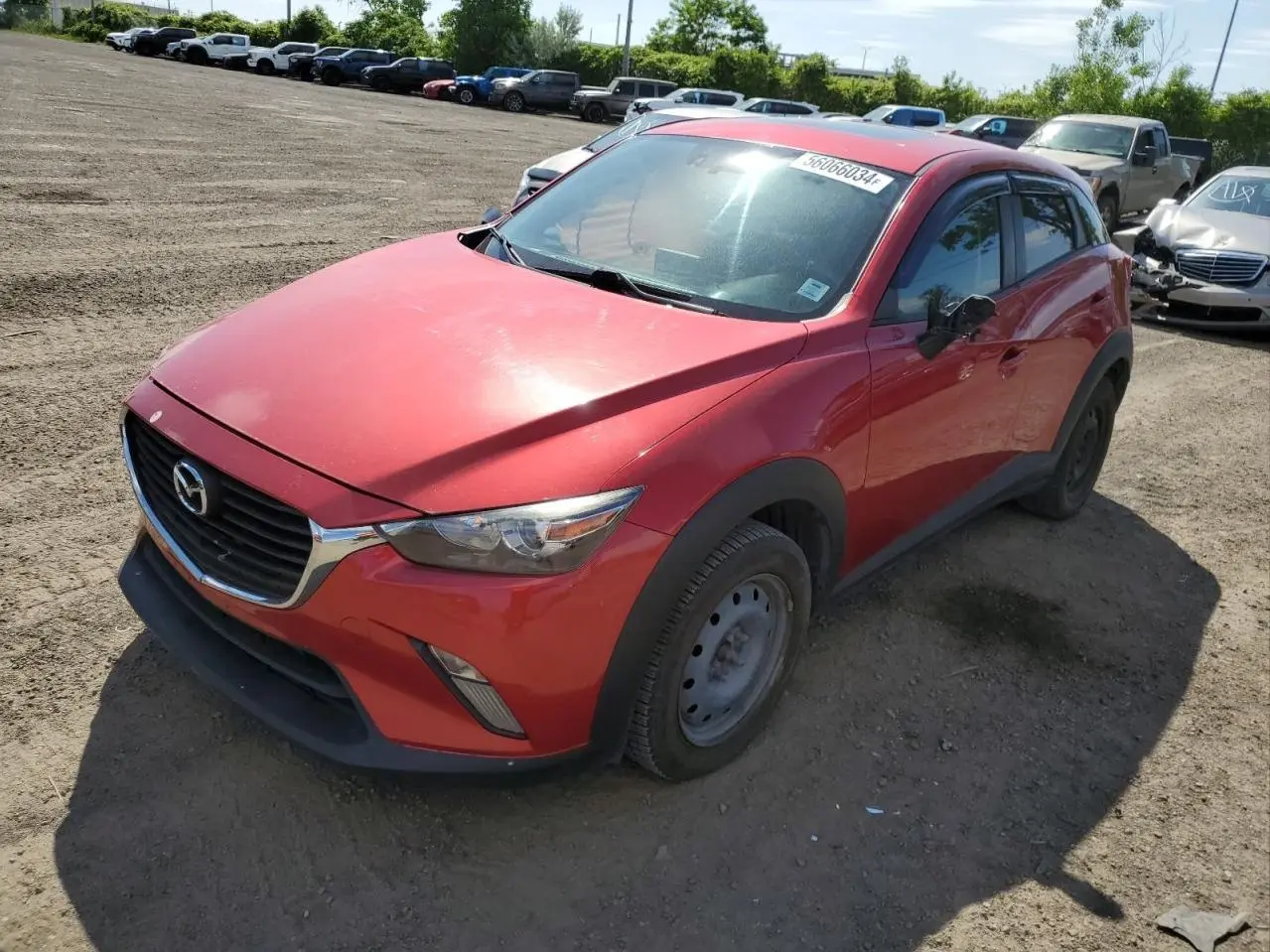 2016 Mazda CX-3 ClearVin-ის საჯარო ანგარიშის ნიმუშში